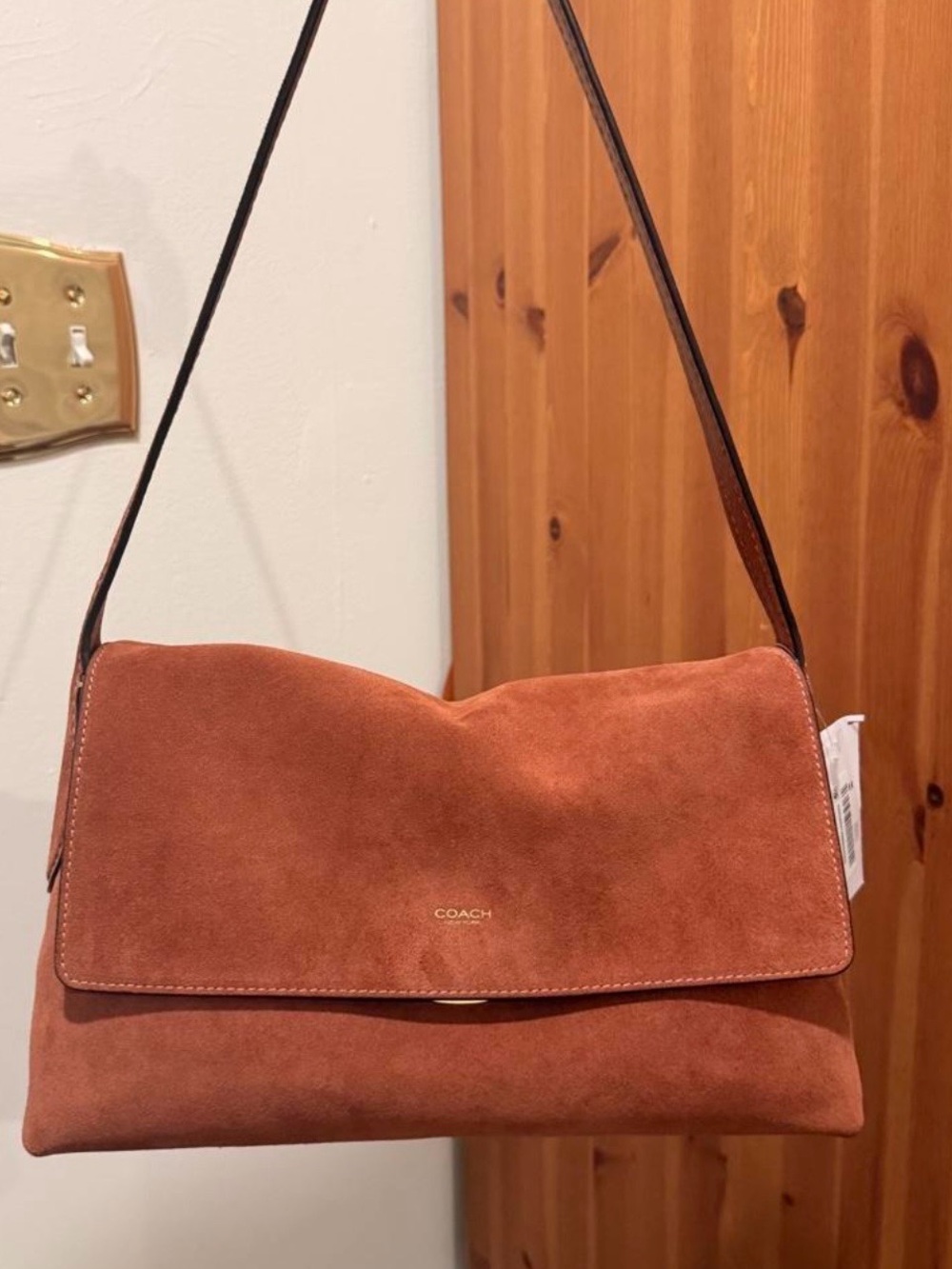 Coach Chelsea 30 Shoulder Bag in Rust